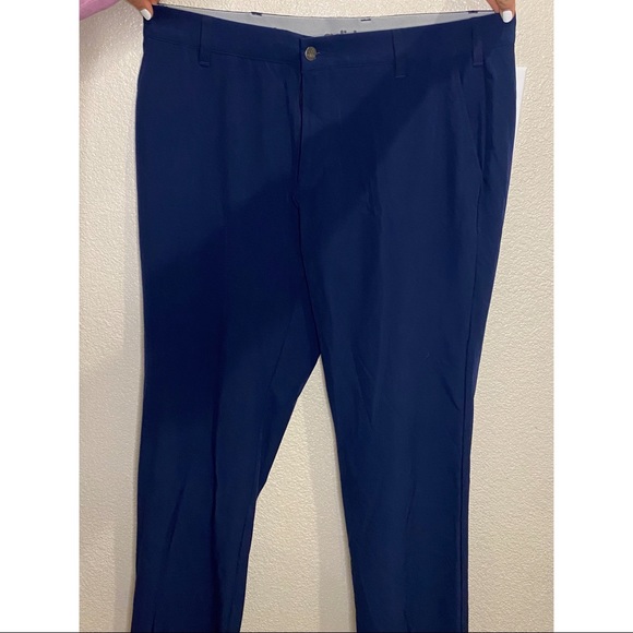 Navy Blue Adidas Golf Pants - Picture 1 of 1